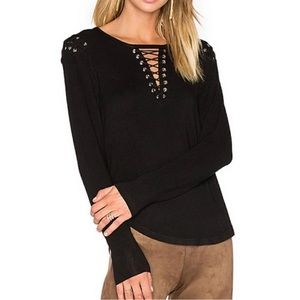 Generation Love Black Long Sleeve Top